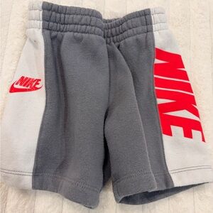 Nike Kids Charcoal and Crimson Shorts